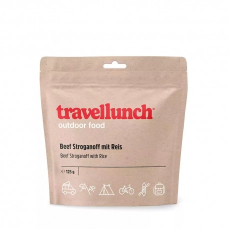 TRAVELLUNCH- CARNE STROGANOFF CON RISO
